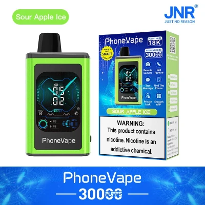 JNR PhoneVape 30K Sour Apple lce