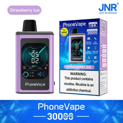 JNR PhoneVape 30K Strawberry lce