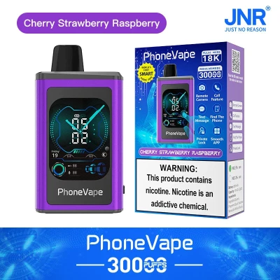 JNR PhoneVape 30K Cherry Strawberry Raspberry