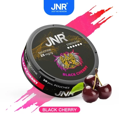 JNR Nicotine Pouches Black cherry